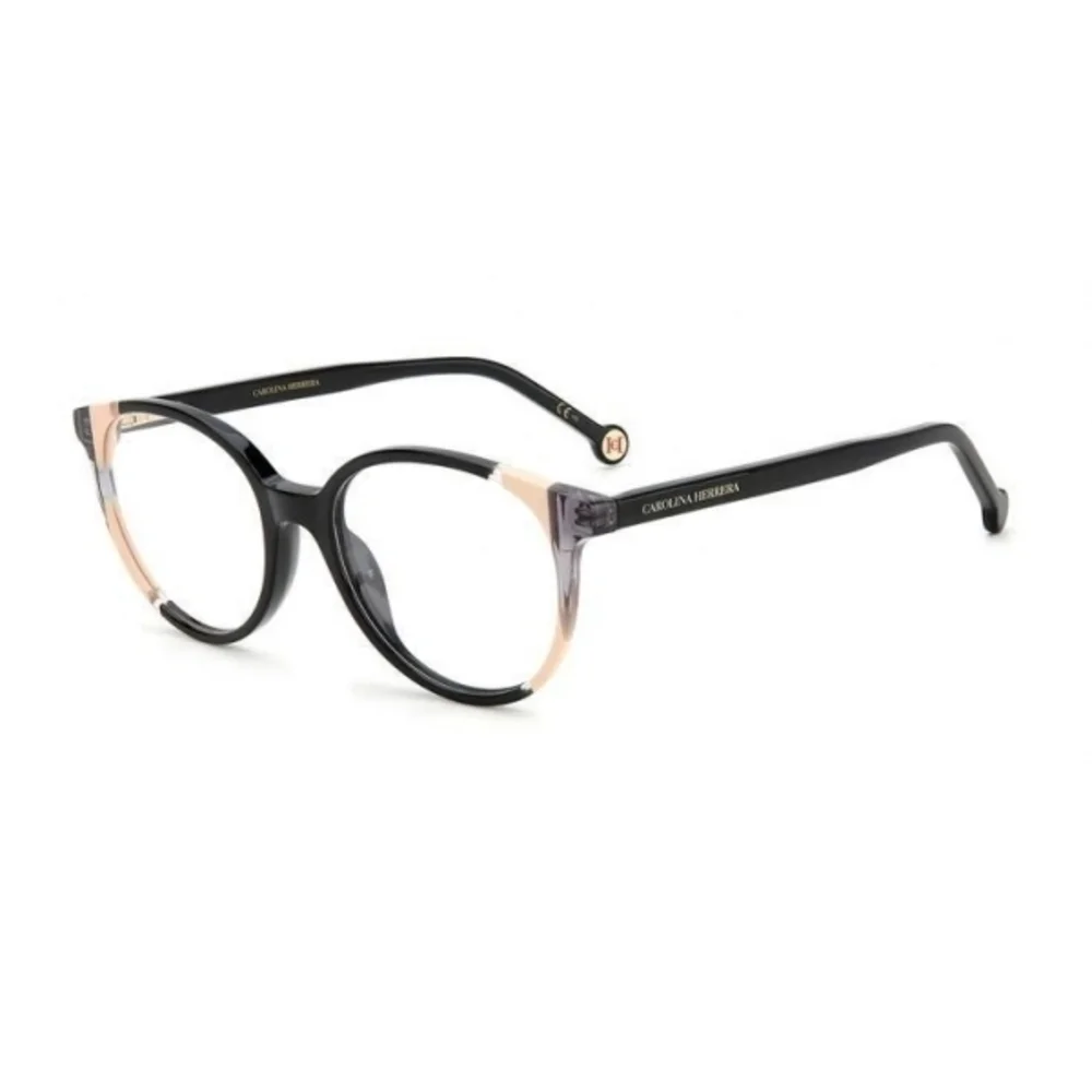 NWT Carolina Herrera CH0067-0KDX-52 Black 52mm Eyeglasses